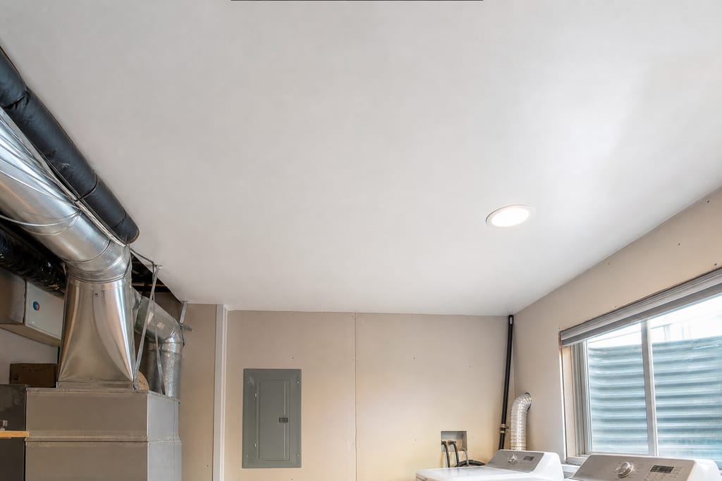 Fire-rated ceiling drywall