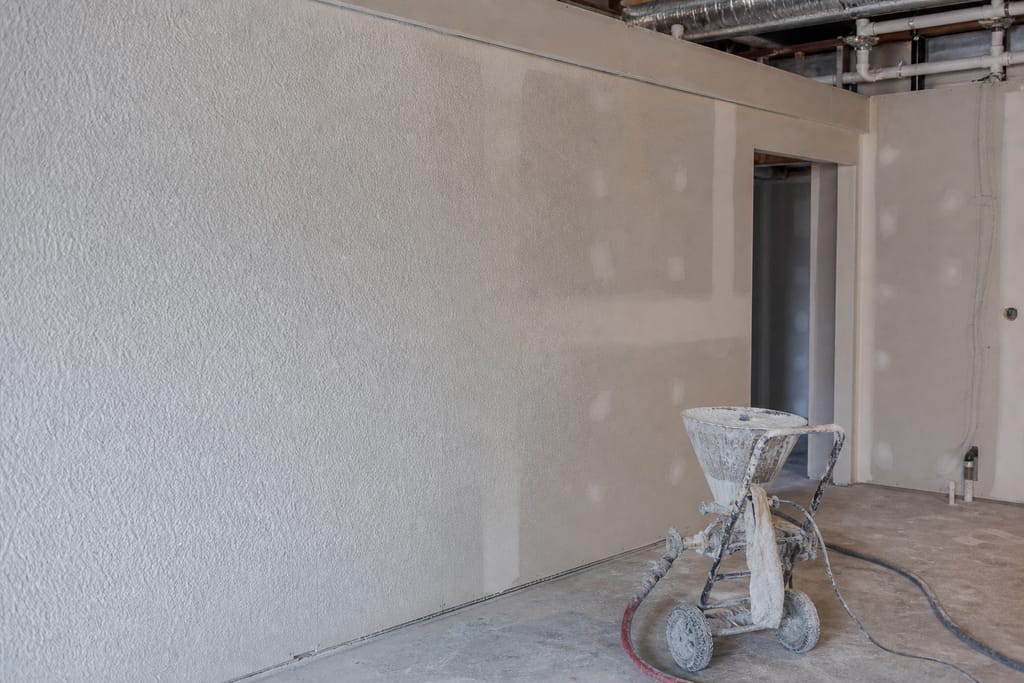 Texture sprayer for large-area matching photo