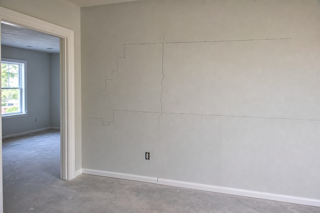 Assess crack pattern photo